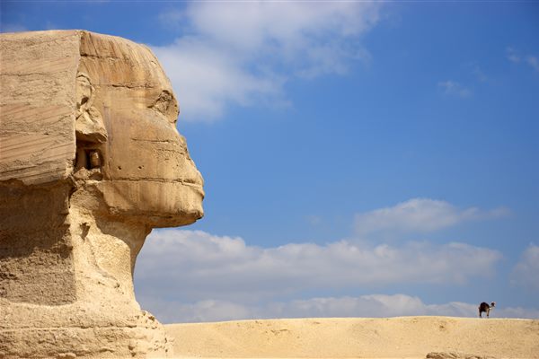 The Pyramids and Sphinx at Giza